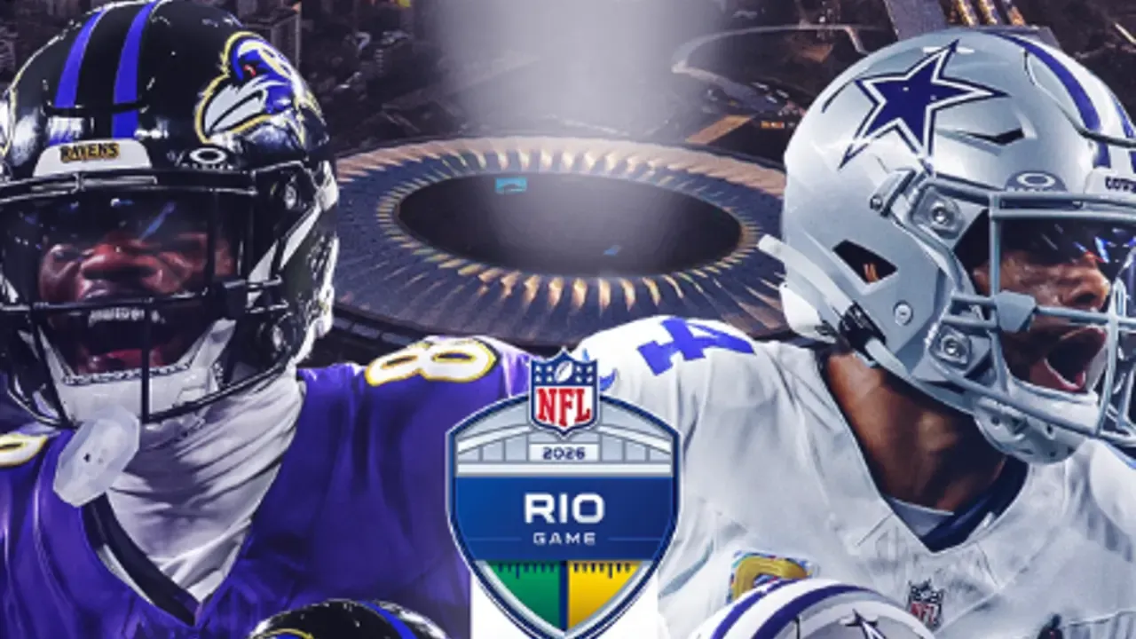 NFL leva Cowboys e Ravens ao Maracanã em um dos maiores espetáculos esportivos do planeta
