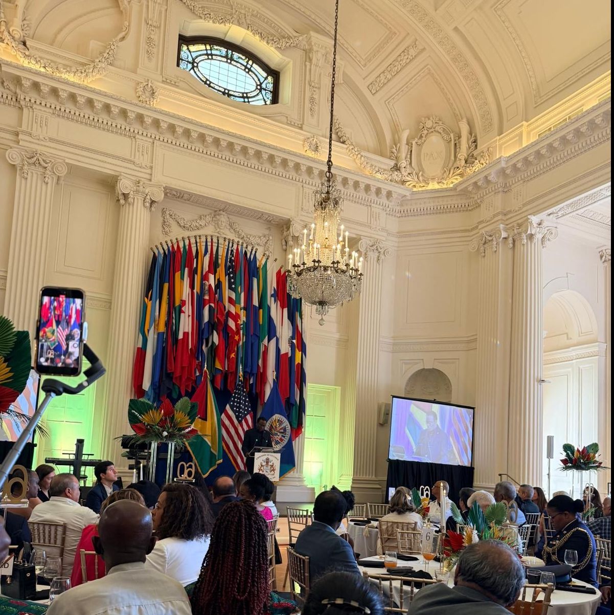 Guyana celebra 60 anos de independência em recepção diplomática nos Estados Unidos